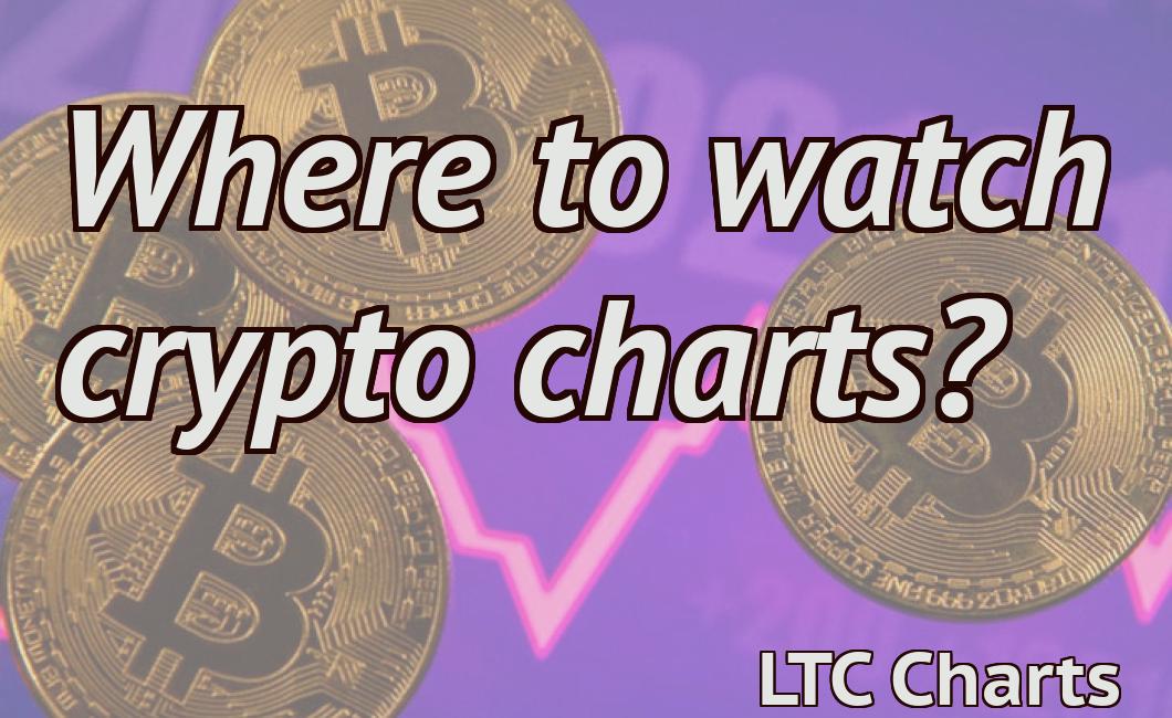 Where to watch crypto charts?