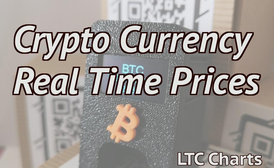 Crypto Currency Real Time Prices