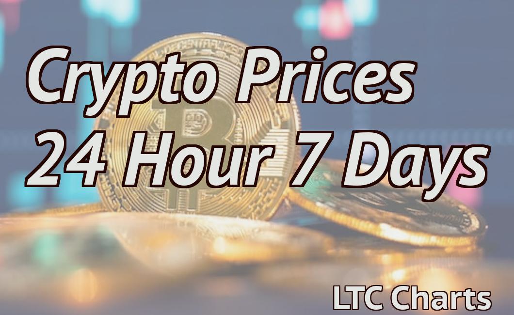 Crypto Prices 24 Hour 7 Days