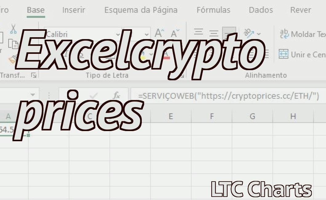 Excelcrypto prices