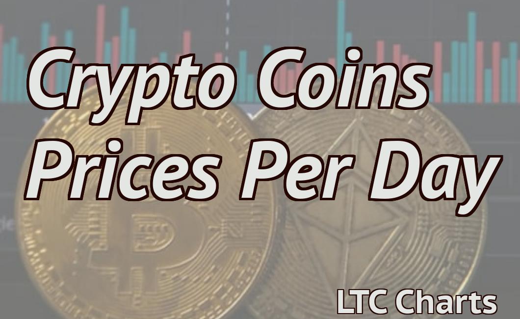 Crypto Coins Prices Per Day