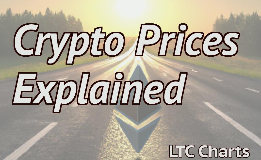 Crypto Prices Explained