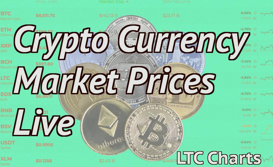 Crypto Currency Market Prices Live