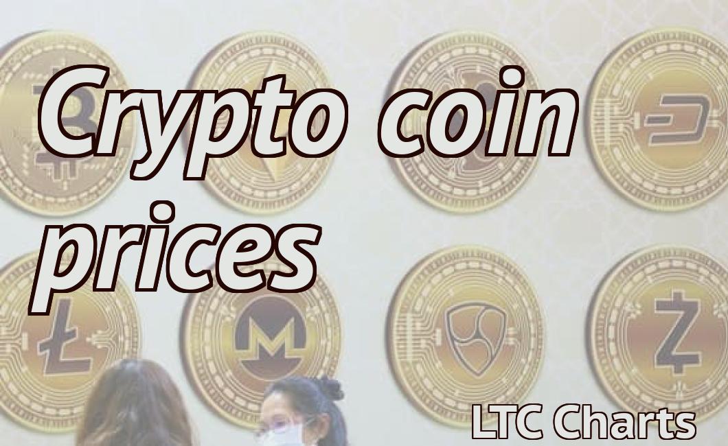 Crypto coin prices