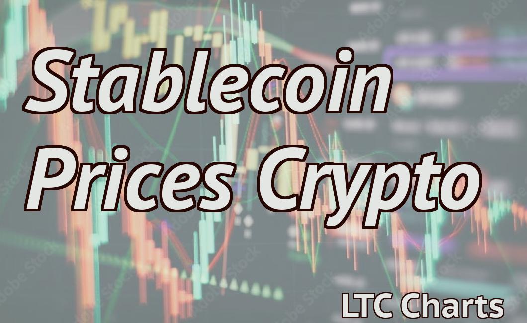 Stablecoin Prices Crypto