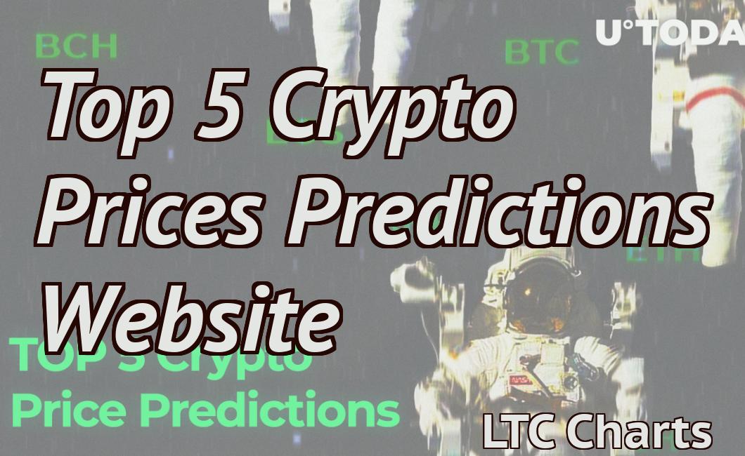 Top 5 Crypto Prices Predictions Website