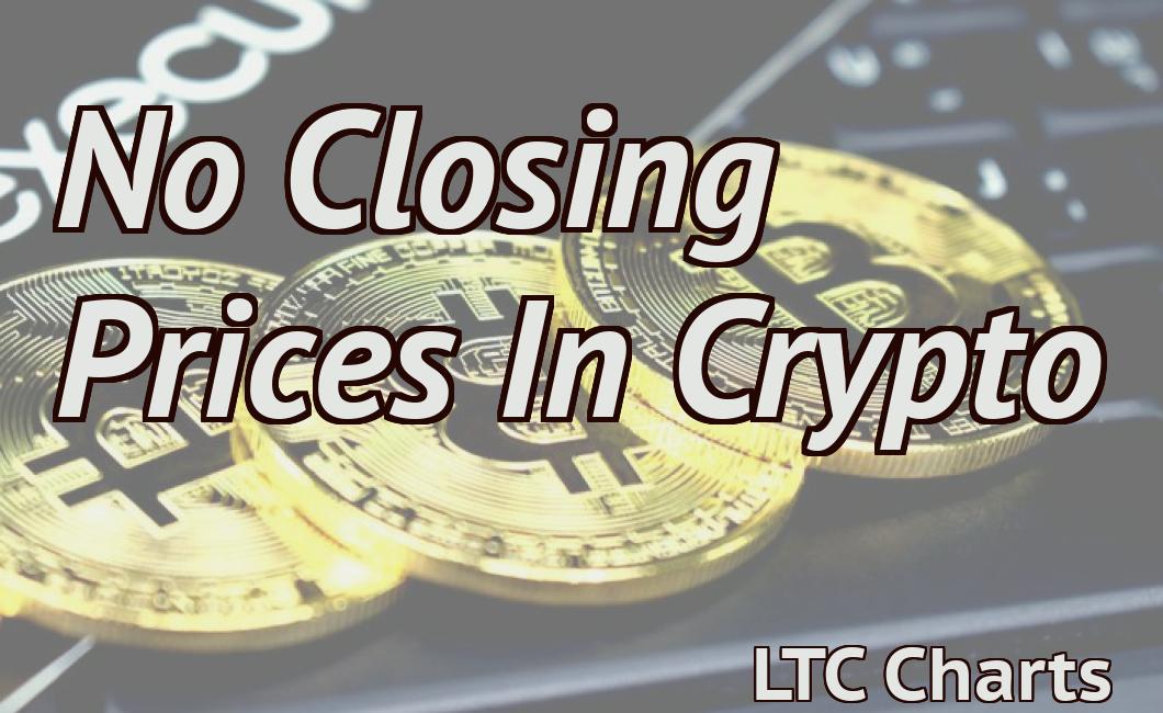 No Closing Prices In Crypto
