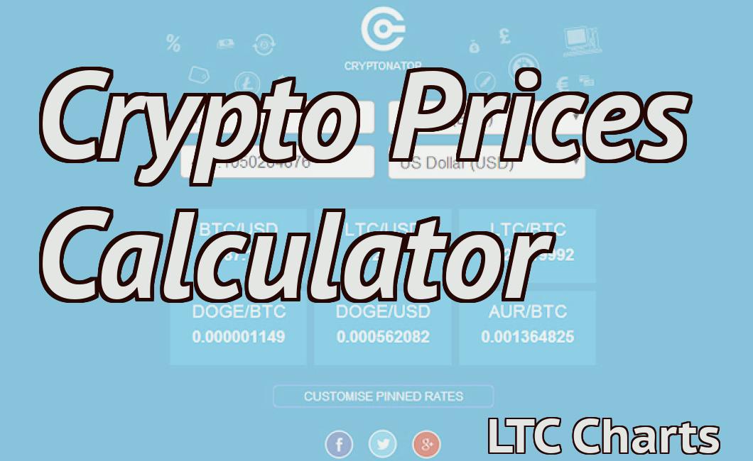 Crypto Prices Calculator