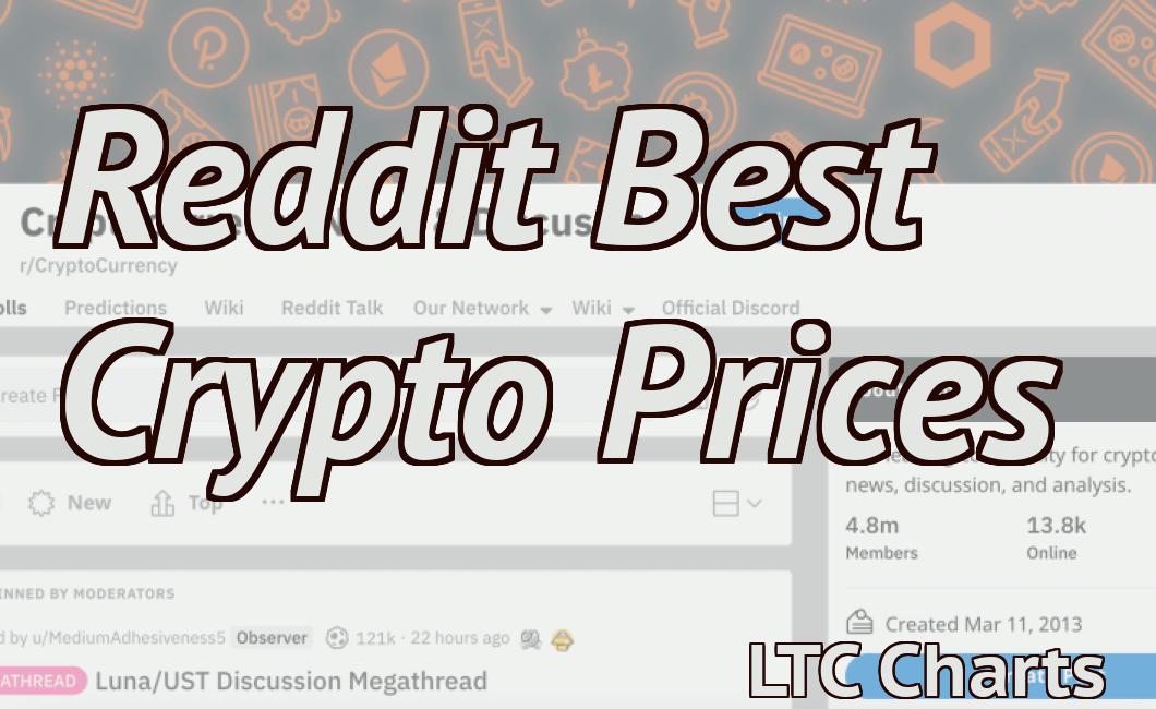 Reddit Best Crypto Prices