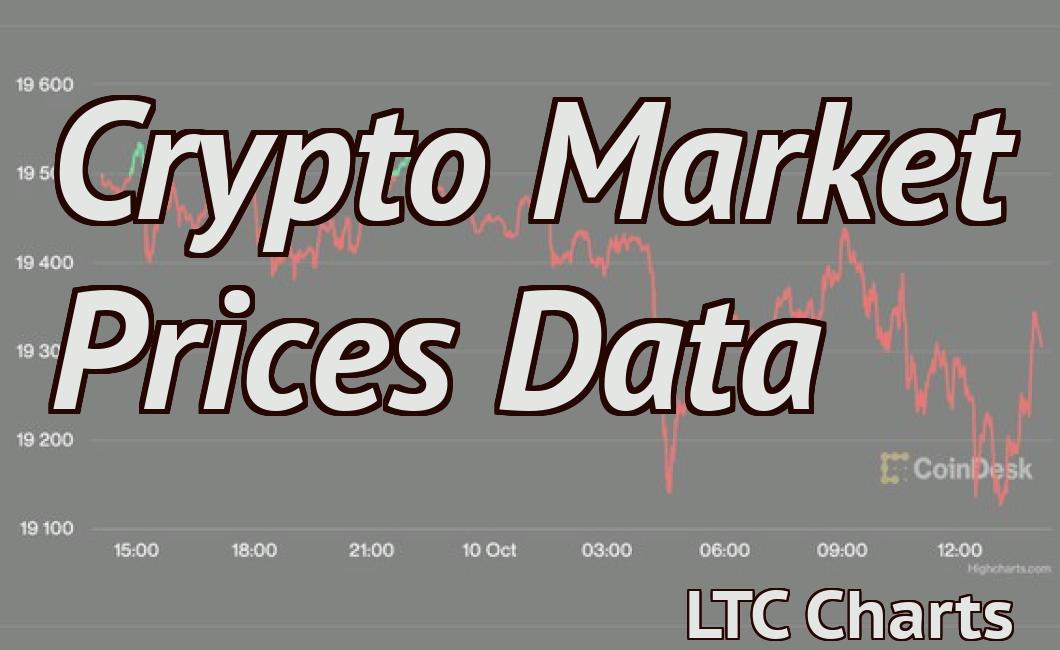 Crypto Market Prices Data