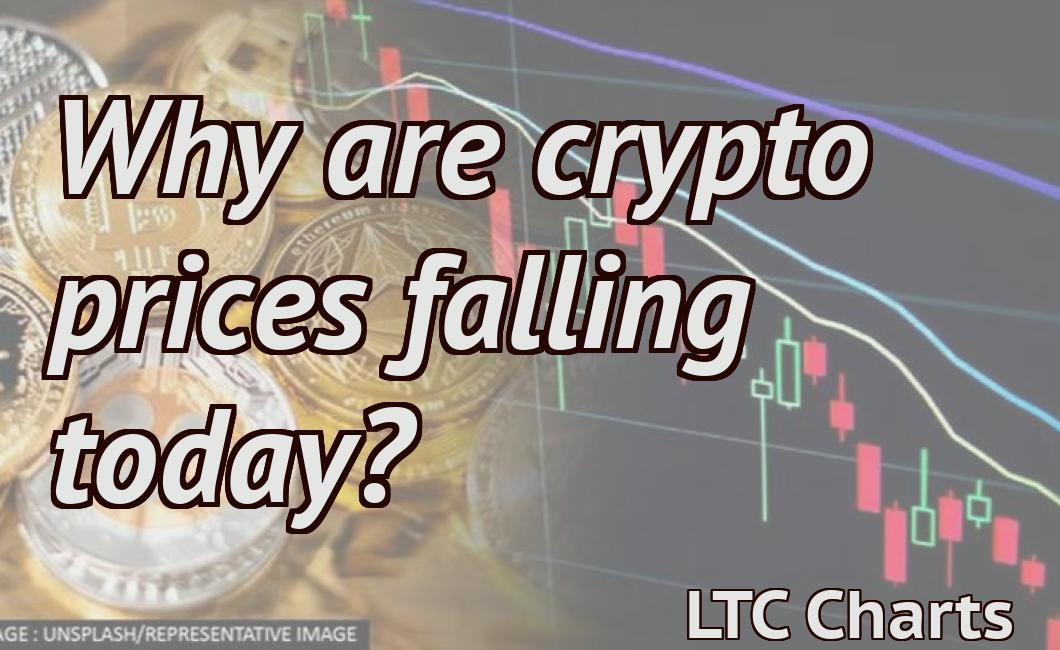 Why are crypto prices falling today?