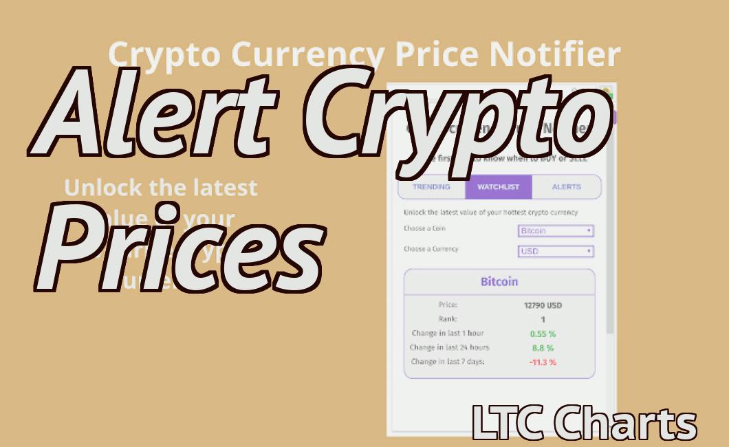Alert Crypto Prices
