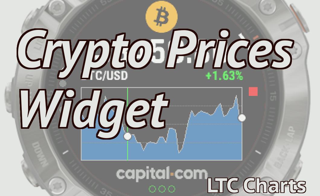 Crypto Prices Widget