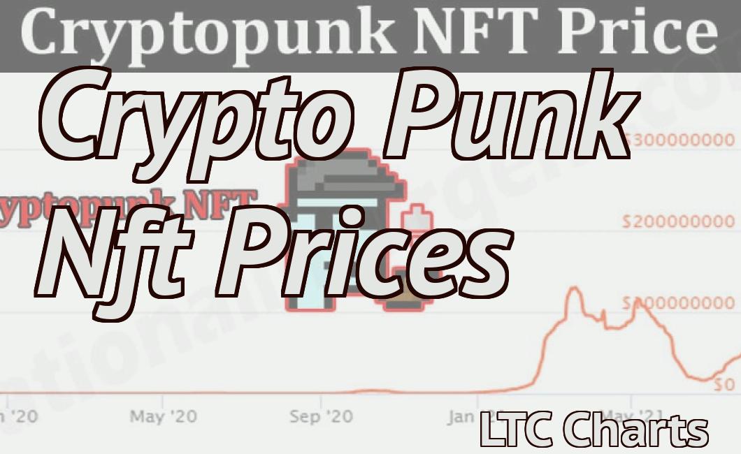 Crypto Punk Nft Prices