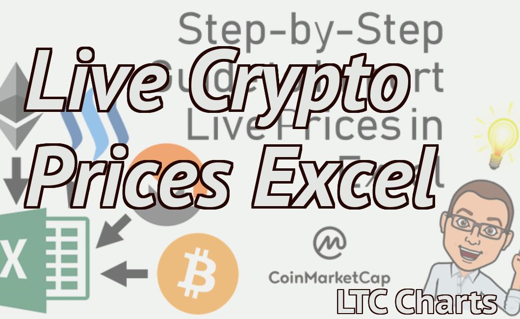 Live Crypto Prices Excel