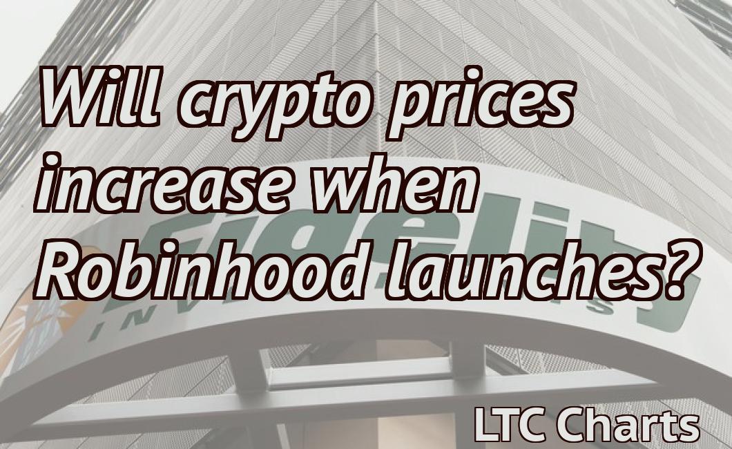 Will crypto prices increase when Robinhood launches?
