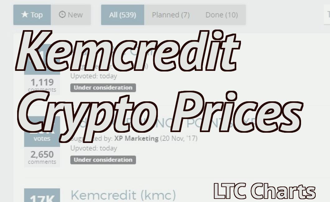 Kemcredit Crypto Prices