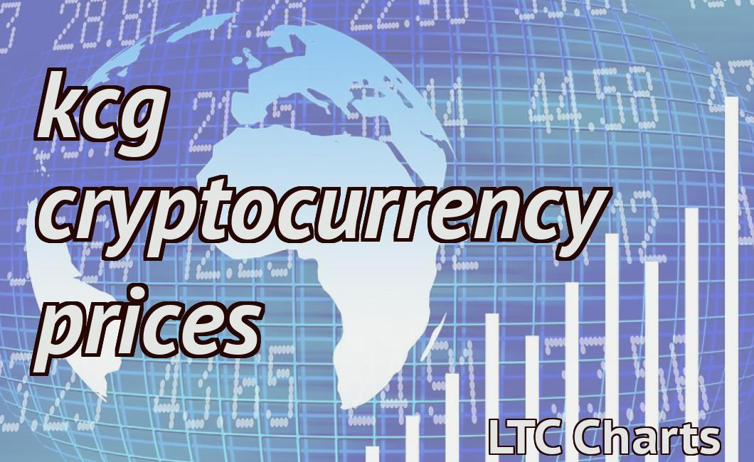 kcg cryptocurrency prices