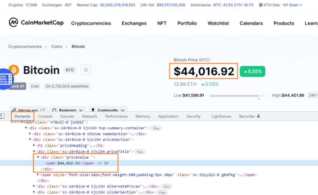 C# Cryptocurrency Prices Colla