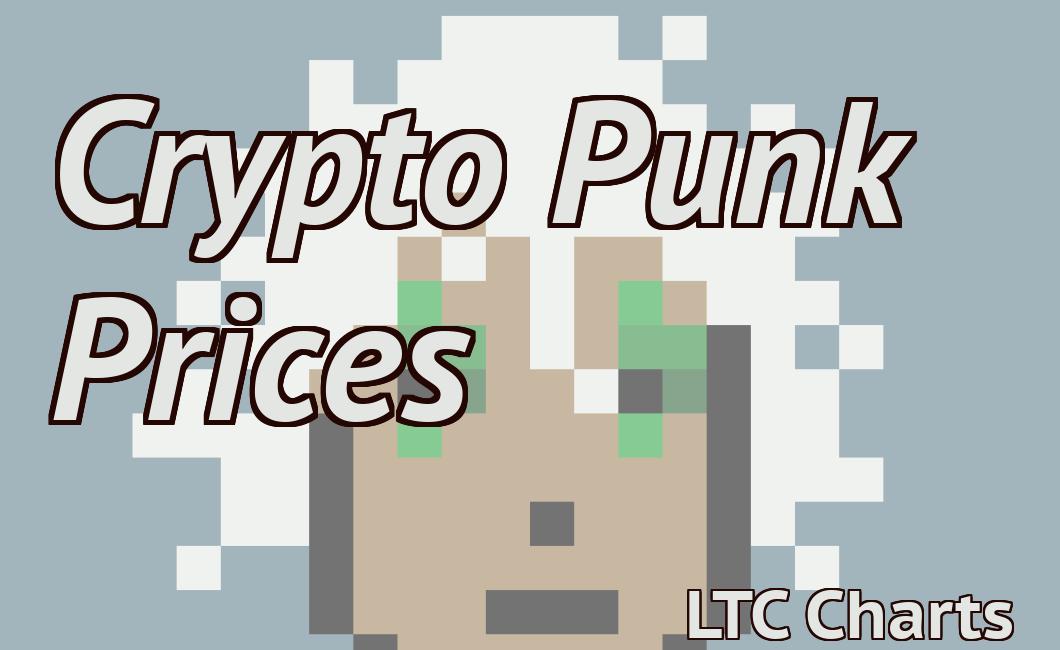 Crypto Punk Prices