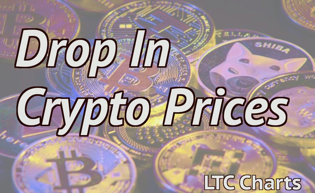 Drop In Crypto Prices