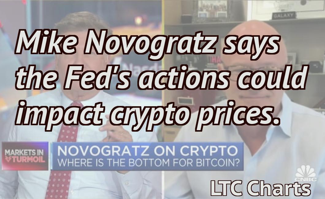 Mike Novogratz says the Fed's actions could impact crypto prices.