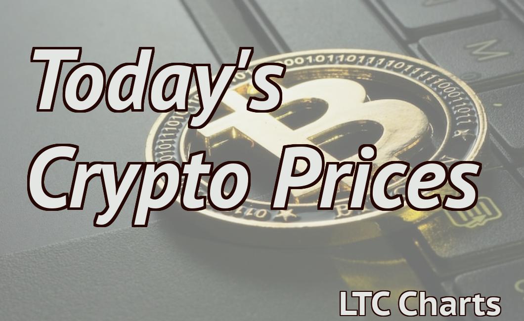 Today's Crypto Prices