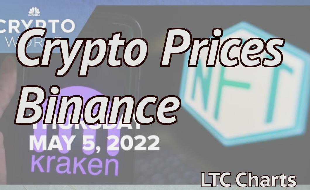 Crypto Prices Binance