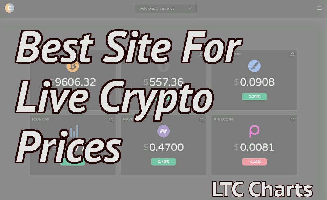 Best Site For Live Crypto Prices