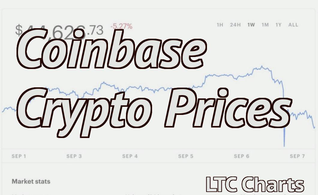 Coinbase Crypto Prices
