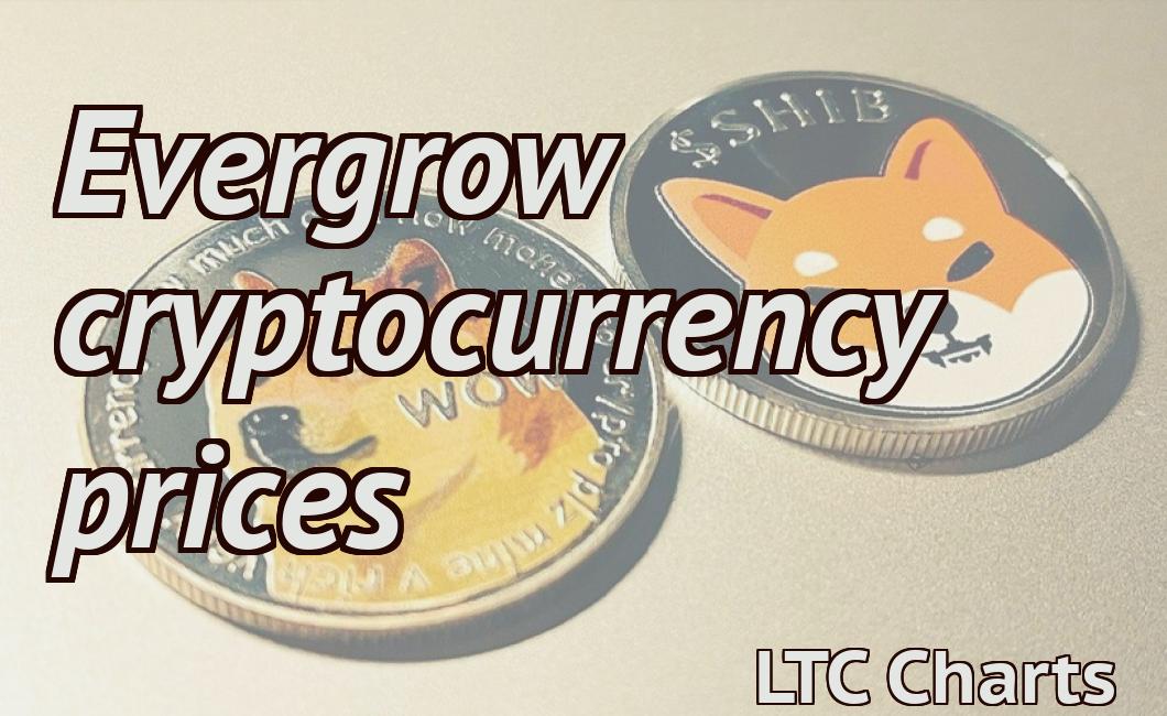 Evergrow cryptocurrency prices