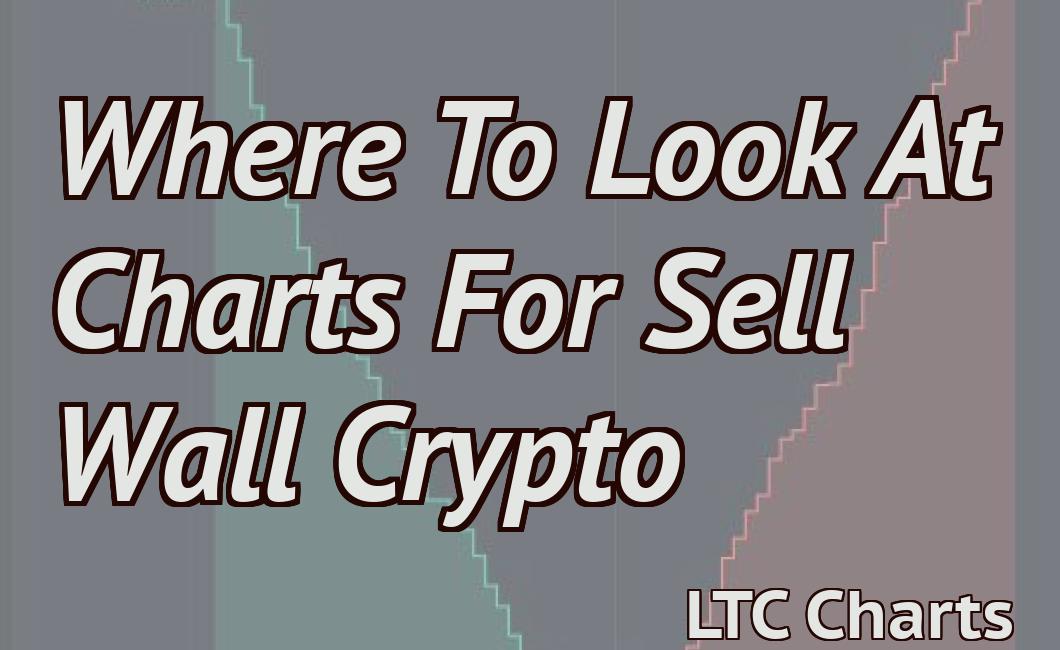Where To Look At Charts For Sell Wall Crypto