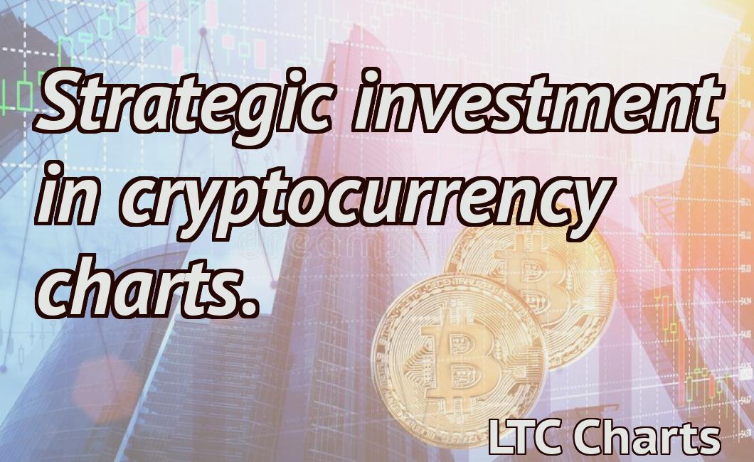 Strategic investment in cryptocurrency charts.