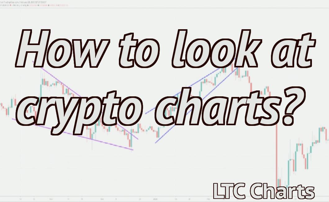 How to look at crypto charts?