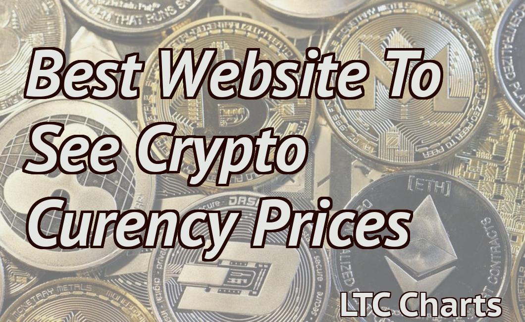 Best Website To See Crypto Curency Prices
