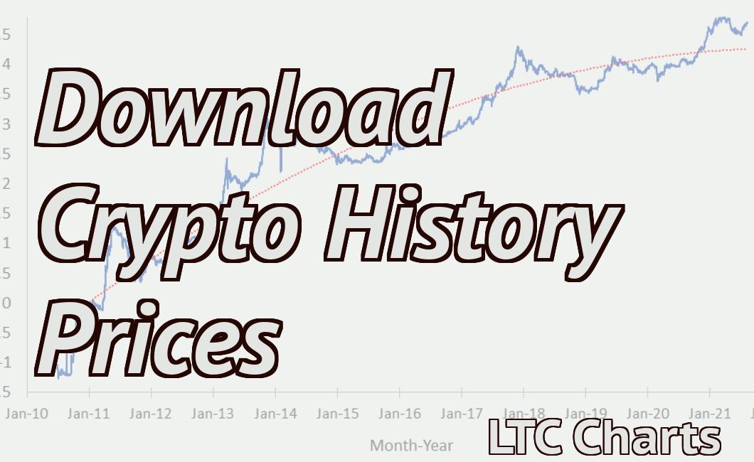 Download Crypto History Prices