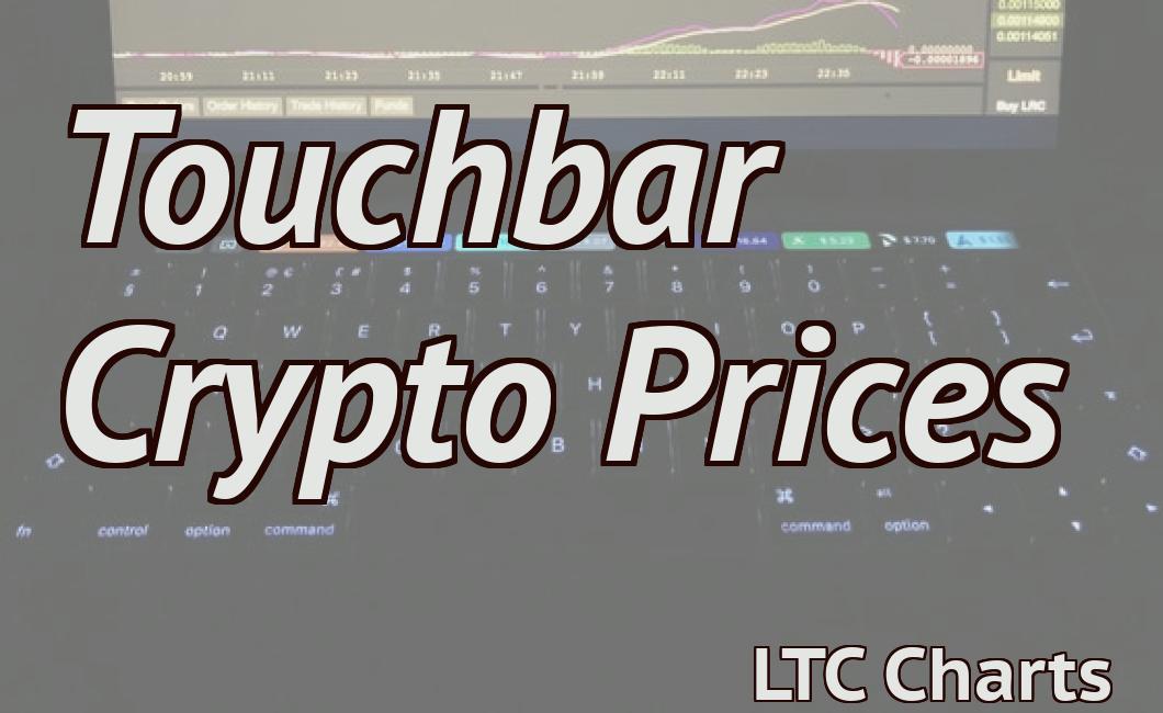 Touchbar Crypto Prices