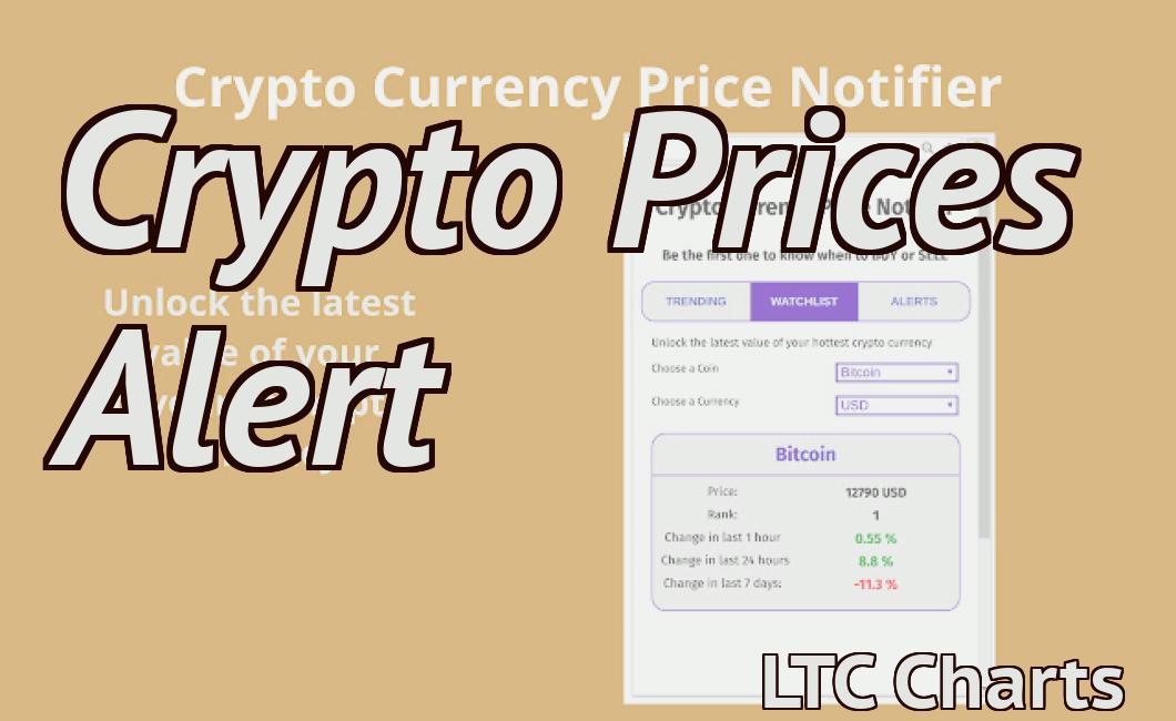 Crypto Prices Alert