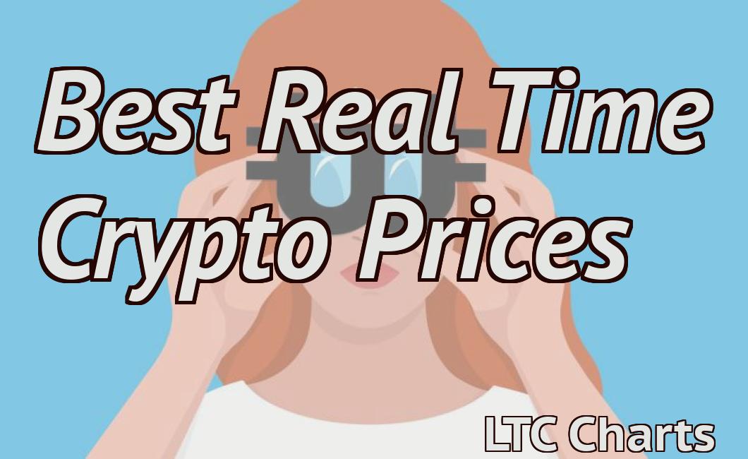 Best Real Time Crypto Prices