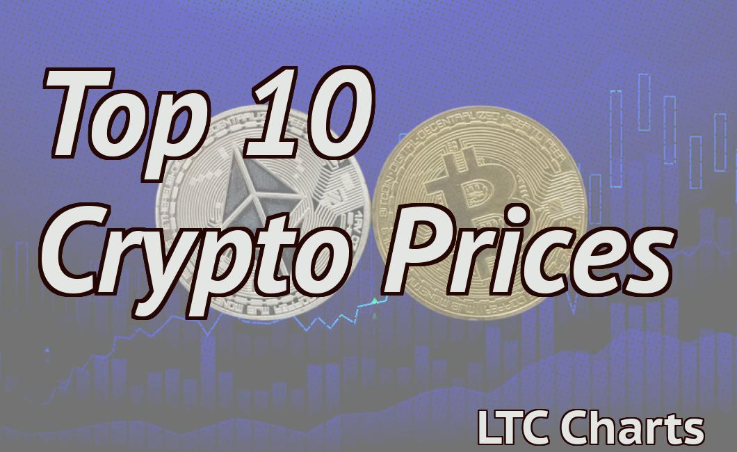 Top 10 Crypto Prices