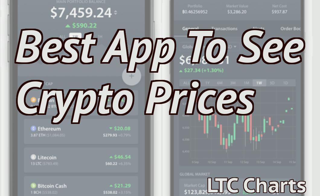 app to see crypto prices