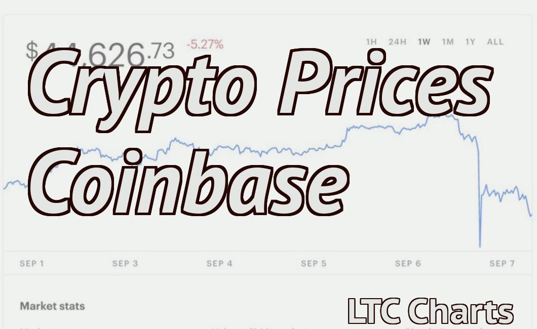 Crypto Prices Coinbase