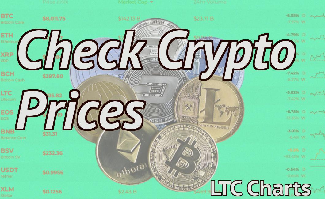 check crypto price