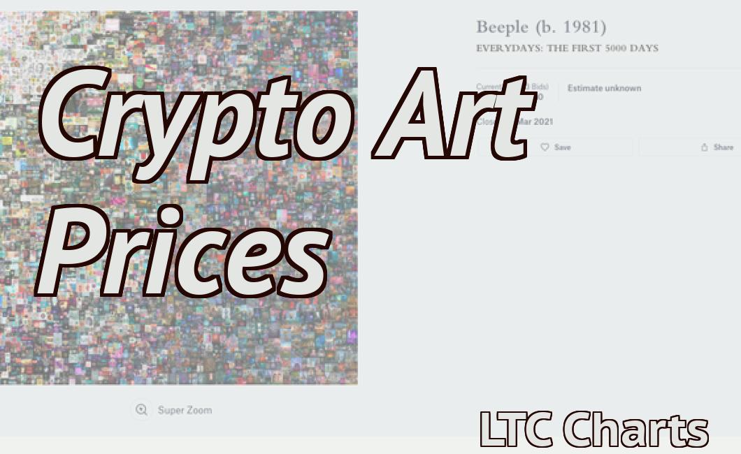 Crypto Art Prices